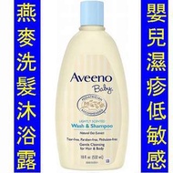 AVO-02390 ＿Aveeno Baby Wash & shampoo 嬰兒燕麥滋潤洗髮沐浴露