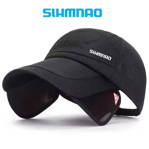 2025 Fishing Hat Summer Outdoor Fishing Sunscreen Baseball Hat Men's Mountaineering Hunting Sunshade