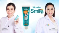 [607] ยาสีฟัน Wonder Smile Kids ขนาด30กรัม + แปรงสีฟันสำหรับเด็กอายุ 6ปีขึ้นไป As the Picture One