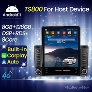 LP-6 SMT🛕QM Android 11 Carplay 8G For Tesla Vertical Style Screen Universal Car Radio GPS Navigation Autoradio Multimedi