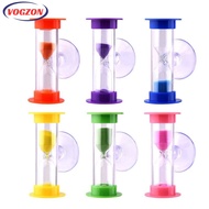 【VOGZONE】2 Min Blue Sand No Battery Shower Timer Save Water Needed Tooth Brushing Timer