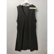 Uniqlo V-Neck Dress With Side Pockets