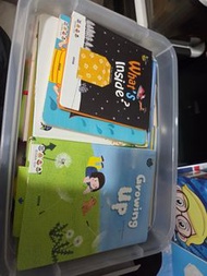 兒童繪本合集：What's Inside? & Growing Up平放二手Baby All 全套書，有使用痕跡，$300 上水御皇庭交收