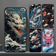 Xiaomi Poco F2 Pro F3 Poco X4 GT Poco C40 Poco F5 F5 Pro Poco C55 C65 Poco X5 X5 Pro Phone Case dragon Cover