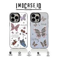 Butterfly Imd Case for Iphone 11 7 PLUS 8 PLUS X XS XR 11 PRO MAX 13 14 Hologram Matte MSB87