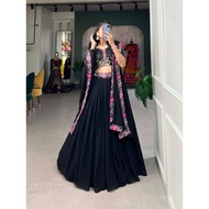 Black Elegant / Lengha / Salwar Kameez / Pretty Girl / Lehenga Choli