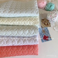 diy Dopamine Handmade Cotton Pants Printed Light Color Plaid Elegant Cotton Jacket40Plaid Quilted Ba