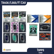 Formula 1 Cards [F1 — Topps] Track / Logo / F1 Car