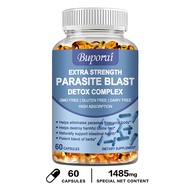 Buporai PARASITE BLAST Detox Complex - ช่วยทำลายสารพิษที่เป็นอันตรายอย่างรวดเร็วและกำจัดปรสิตออกจากร