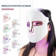 7-Color LED Photon Mask Rechargebale Photon Therapy Facial Skin Rejuvenation Mask for Facial Skin Care Anti Aging
