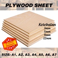 A2 A3 A4 A5 Plywood Sheet Board | Plywood Sheet 3mm 5mm 9mm 12mm