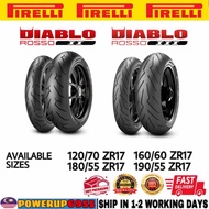 YEAR 2024 PIRELLI DIABLO ROSSO II III ROSSO 2 3 TIRE 120/70 ZR17 160/60 ZR17 180/55 ZR17 190/55 ZR 1