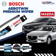 MAZDA BOSCH Aerotwin Car Front Wiper Set &amp; Rear Wiper | Windshield Wiper Blades 3 5 6 CX-5 CX-30