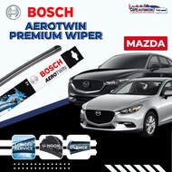 MAZDA BOSCH Aerotwin Car Front Wiper Set & Rear Wiper | Windshield Wiper Blades 3 5 6 CX-5 CX-30