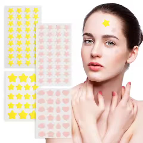 18/24/36pcs Stars Patch, Waterproof and Breathable, Daily Facial Use, Facial Skin Cover and Care Ess