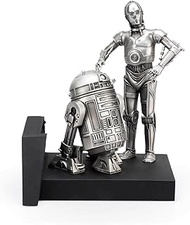 Royal Selangor Hand Finished Star Wars C-3PO and R2-D2 Endor Figurine