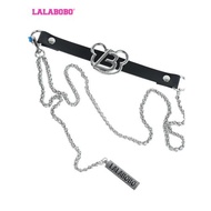 LALABOBO休閑美式風女士鏈條腰帶