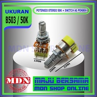 50K B50K mini stereo potentiometer + short switch