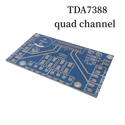TDA7388 quad channel 4X41W PCB empty board compatible with 7850 PA2030A