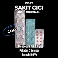 PATEN OBAT SAKIT GIGI PAKETAN 3 LEMBAR 100 % ORIGINAL