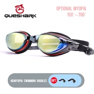 -150 To -700 Degree Myopia Swim Goggles Men Women HD Clear Lens Anti-fog Swimming Glasses Anti-Uv Sw