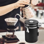 G-Club Kitchen Coffee Storage Container Bể thép không gỉ bền với thìa cho kẹo ăn nhẹ GCLUB-VN