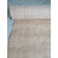 Checkered rattan in cabinet, 90cm high