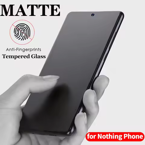 3Pcs Anti-Fingerprint Matte Frosted Tempered Glass For Nothing Phone (2) Screen Protector Nothing Ph