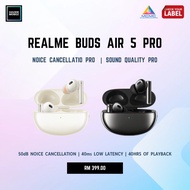 realme Buds Air 5 Pro | 50dB Active Noice Cancellation | 40Hours of Playback