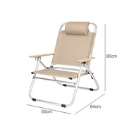 Habitat Camp เก้าอี้พับได้ กลางแจ้ง ตั้งแคมป์ แคมป์ปิ้ง แบบพกพา เอนนอนได้ ปรับได้4 ระดับ เก้าอี้เคอม
