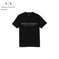 AX Armani Exchange เสื้อยืดผู้ชาย รุ่น 8NZT72-Z8H4Z-UB001 - สีเขียวเข้ม