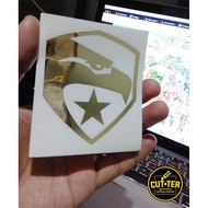 GIJOE cutting sticker symbolFALCON