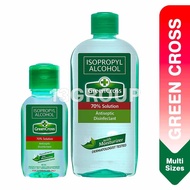 Green Cross Isopropyl Alcohol 70% Solution / Antiseptic Disinfectant Rubbing Alcohol, Assorted