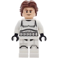 Original Lego Star Wars - Han Solo (Stormtrooper Outfit, Printed Legs, Shoulder Belts) 75419 Minifig