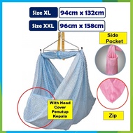 Sarung Buaian Bayi / Baby Spring Cot Cradle Net/ Hanger / Mosquito Net / Spring