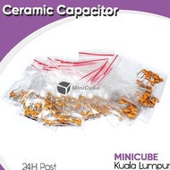 10pc Monolithic Ceramic Capacitor 20pf to 1uf