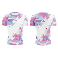 Axellent Prints Trigometri Tech Design Pink Jersey Custom Name Volta Jersey Thailand Virus Baju Spor
