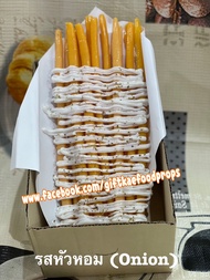 โมเดลเฟร้นฟรายชีสยาว เฟรนฟรายชีสปลอม Display Cheese fries โมเดลอาหาร อาหารปลอม