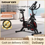 Multi-function Spin Foldable fixed exercise bike Adjustable flywheel/Magnetic Resistance Professiona