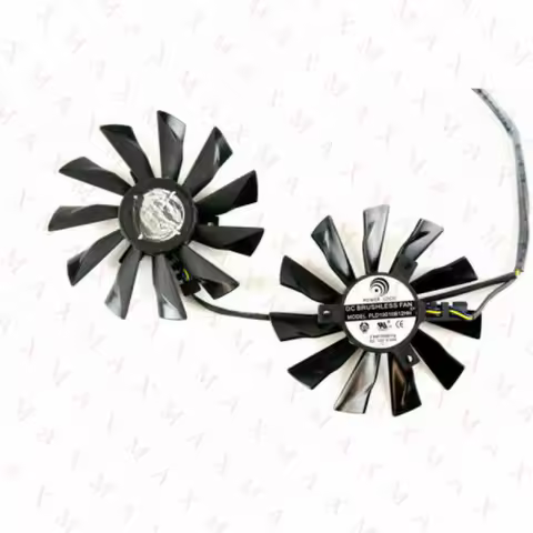 LL Pair Fans Cooler Fan For MSI R7 260X R9 280 PLD10010B12HH 95mm Graphics Card
