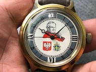 古董 舊裝 CCCP 蘇聯 BOCTOK / VOSTOK 火箭 罕見 教宗聖保祿二世 特殊紀念錶面 上鏈 軍錶