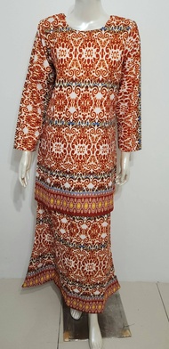 (Ready Stock)BA0015KU Batik Baju Kurung Made In Malaysia. Batik Ladies Dress