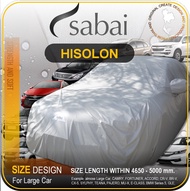 SABAI ผ้าคลุมรถยนต์ HISORON SIZE L - สำหรับ CAMRY FORTUNER ACCORD CR-V BR-V CX-5 SYLPHY TEANA PAJERO