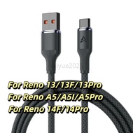 0.25/1/2/3m  USB A to USB C Durable Braid Cable  kaiyue 120W Fast Charging Data Cable for Honor X9D 