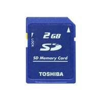 Toshiba東芝 SD卡 128M 256M 512M 1G 2G 老相機內存卡配機SD大卡