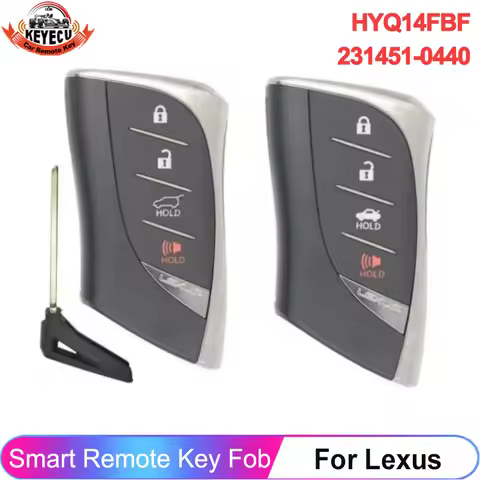 KEYECU HYQ14FBF P/N: 8990H-06010 FSK 314.3MHz For LEXUS LS500 LS500h ES250 ES300h ES350 2018 2019 20