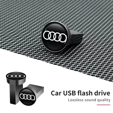2025 Hot Car Music U Disk USB Flash Driver Storage Memory Stick For Audi Q5 Q7 Q3 A3 A4 A6 A5 A1 A8 