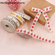 MXFASHIONE Gift Packaging Ribbon, 10 Yard Cotton School Theme Decoration Ribbon, Festive 1.6cm Penci