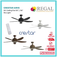 Crestar Airis 50" / 56" Ceiling Fan with 22W No Light