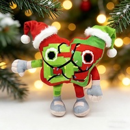 AOPHEKM Festive 67 Plush Doll, Festive Brainrot 67 Plush Soft Festive 67 Artful Plushie, Stuffed Dol